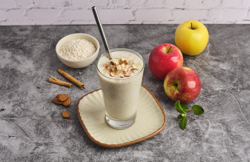 Lassi de Manzana, bebidas con manzanas